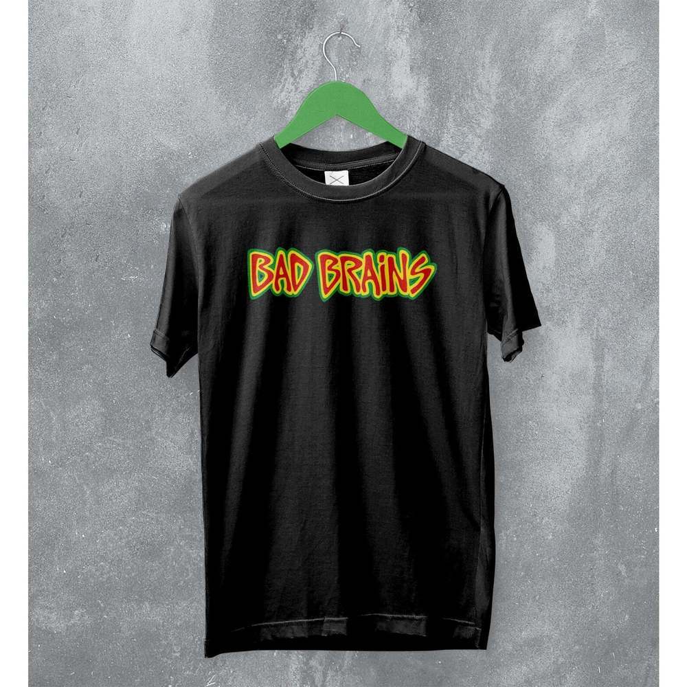Bad Brains Reggae Punk Hardcore Band Music Graphic Fan Art T-Shirt